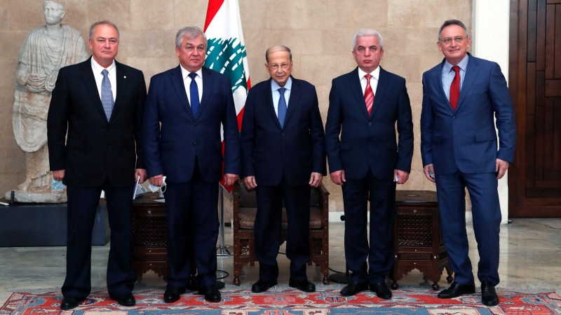 وفد روسي في لبنان.. الرئيس عون: لتقديم المساعدات للنازحين السوريين في سوريا