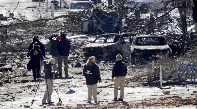 سلطات ناشفيل تحدد هوية منفذ التفجير يوم عيد الميلاد