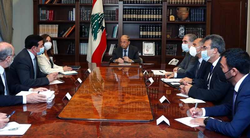 الرئيس عون يوافق على تخصيص جزء من قرض البنك الدولي لإزالة المستوعبات الخطرة من المرفأ