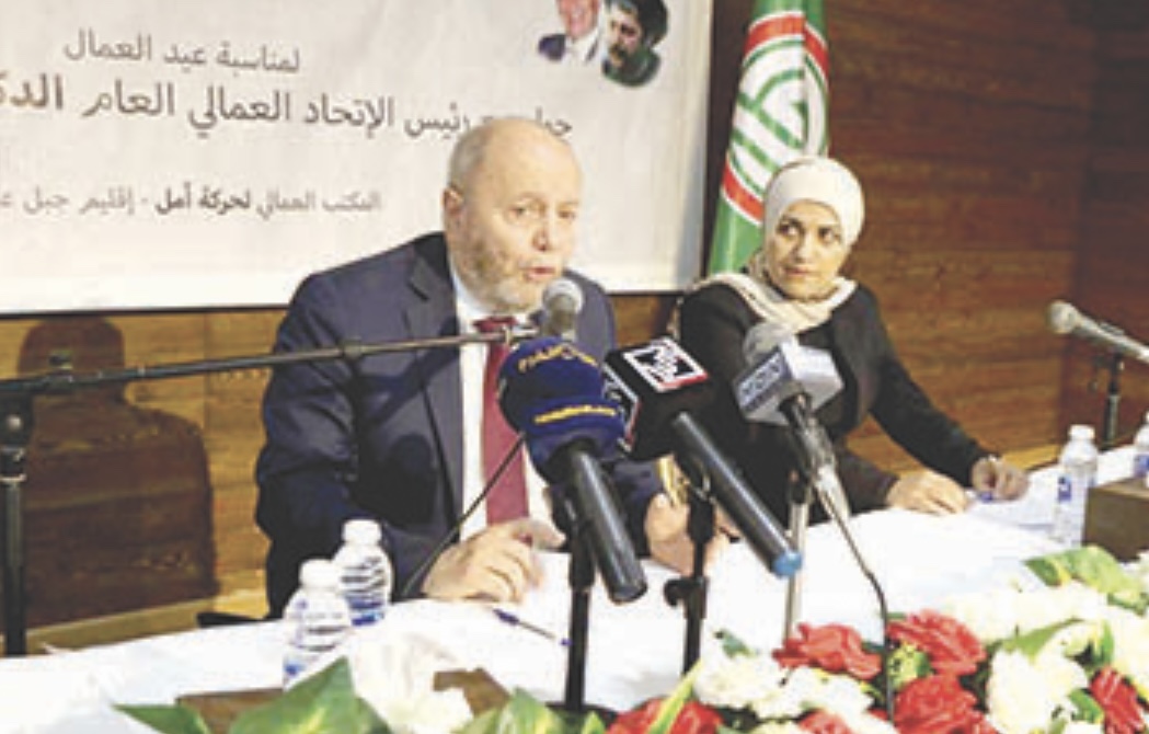 الأسمر: الاتحاد العمالي يحاول المواءمة بين القطاعين العام والخاص
