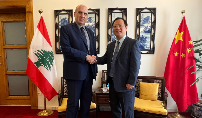 تصدير المنتوجات اللبنانية الى الصين بين مدير عام الزراعة وسفير الصين