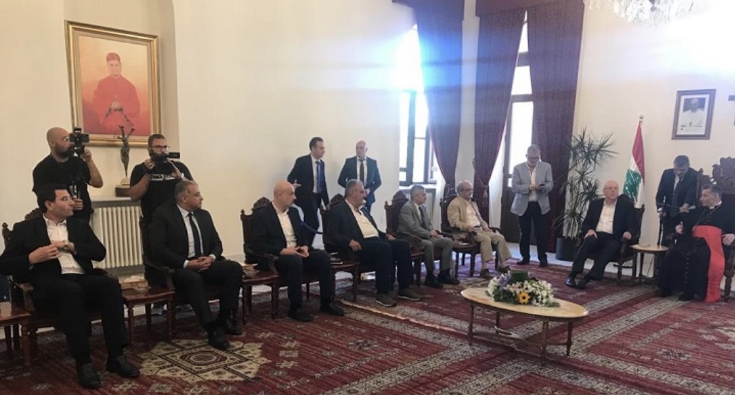 ماذا قال الراعي للودريان؟