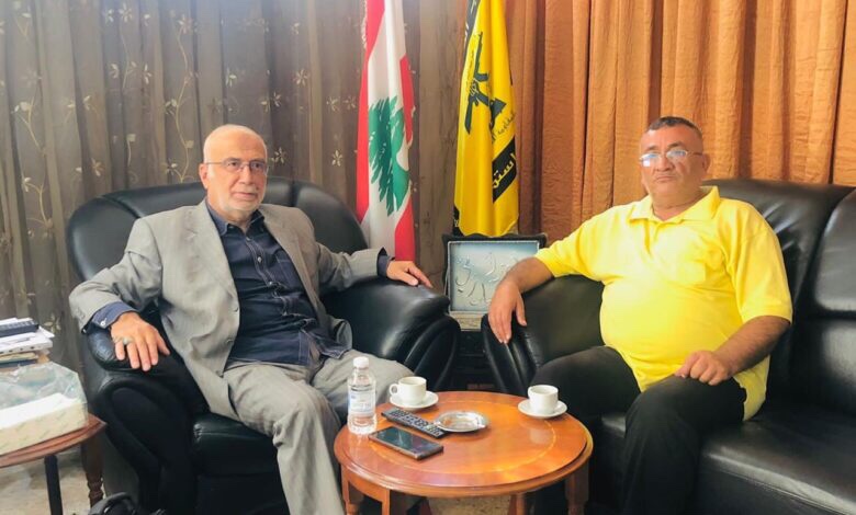 لجنة الأسير سكاف زارت حزب الله في الشمال بمناسبة يوم الشهيد