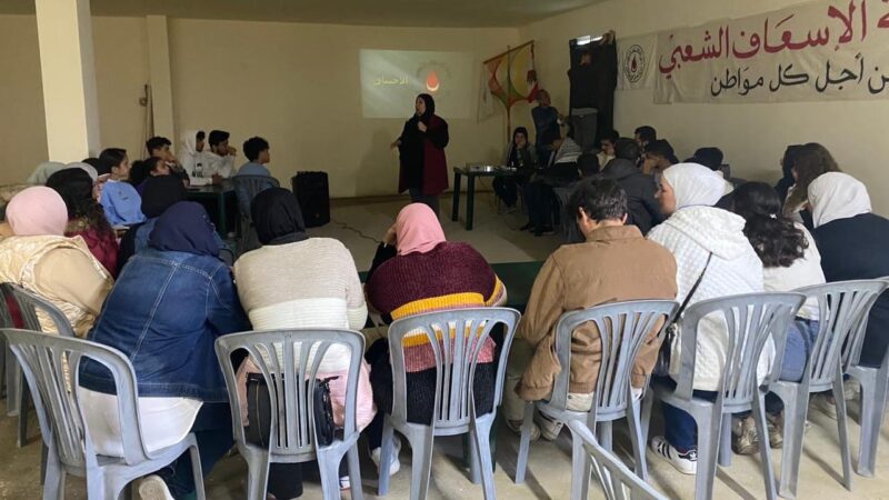 ورشة عمل للشباب الوطني بعنوان “طرابلس غنية بٱثارها وتراثها”