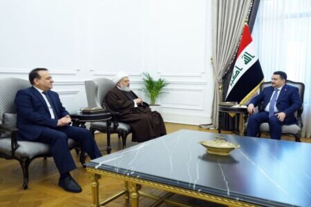 الخطيب واصل لقاءاته في العراق السوداني أكد استمرار الدعم للبنان