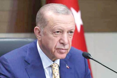 أردوغان: إذا لم يتم ايقاف إسرائيل الآن ستطمع بأراضي تركيا عاجلاً أو آجلاً