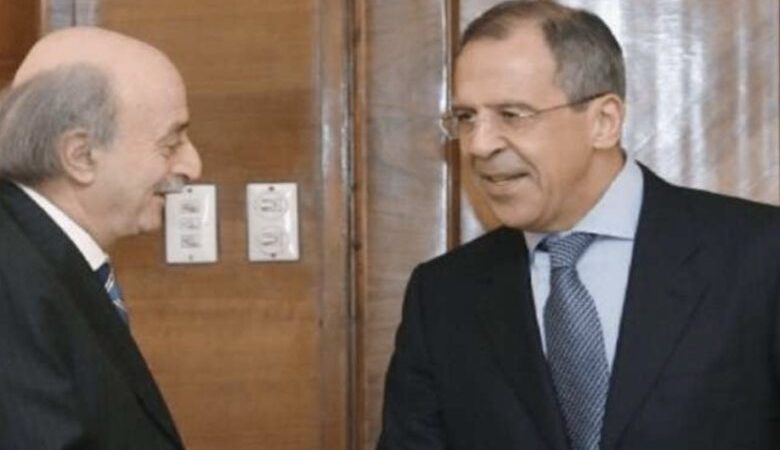 جنبلاط إلتقى لافروف في موسكو وتأكيد على ضرورة قيام اللبنانيين أنفسهم بإيجاد الحلول في أسرع وقت