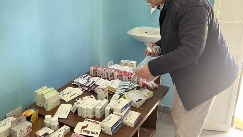 يوم طبي مع توزيع الدواء مجانا في التبانة طرابلس