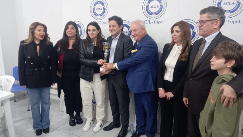بطولة نادي المهندسين الرياضي للشطرنج برعاية وزير الإعلام في طرابلس