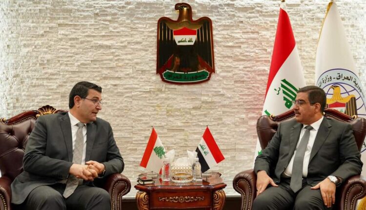 الحاج حسن بحث مع وزير التجارة العراقي في العلاقات التبادلية