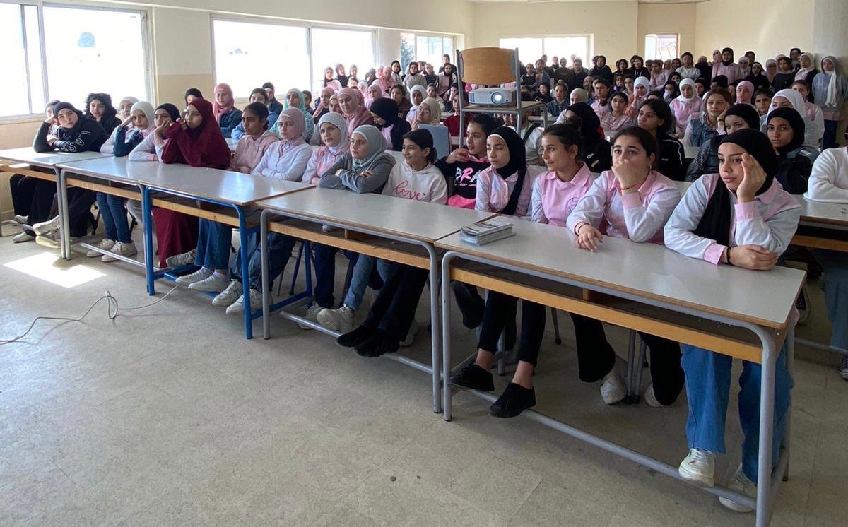 إتحاد الشباب الوطني في طرابلس أطلق سلسلة محاضرات توعوية عن المخدرات والتعرف على تاريخ المدينة وآثارها بالتعاون مع إدارات المدارس والثانويات