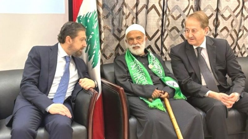 كرامي معزياً ومُهنئاً الجماعة الاسلامية في طرابلس