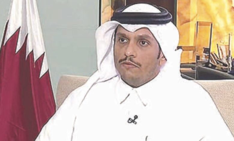 قطر: مفاوضات وقف النار تمر بحال جمود