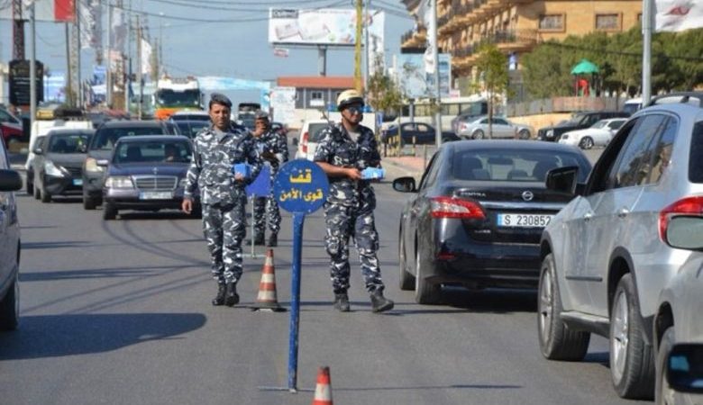 انتشار للقوى الأمنية في بيروت استجابة لأي طارئ في أماكن تواجد النازحين