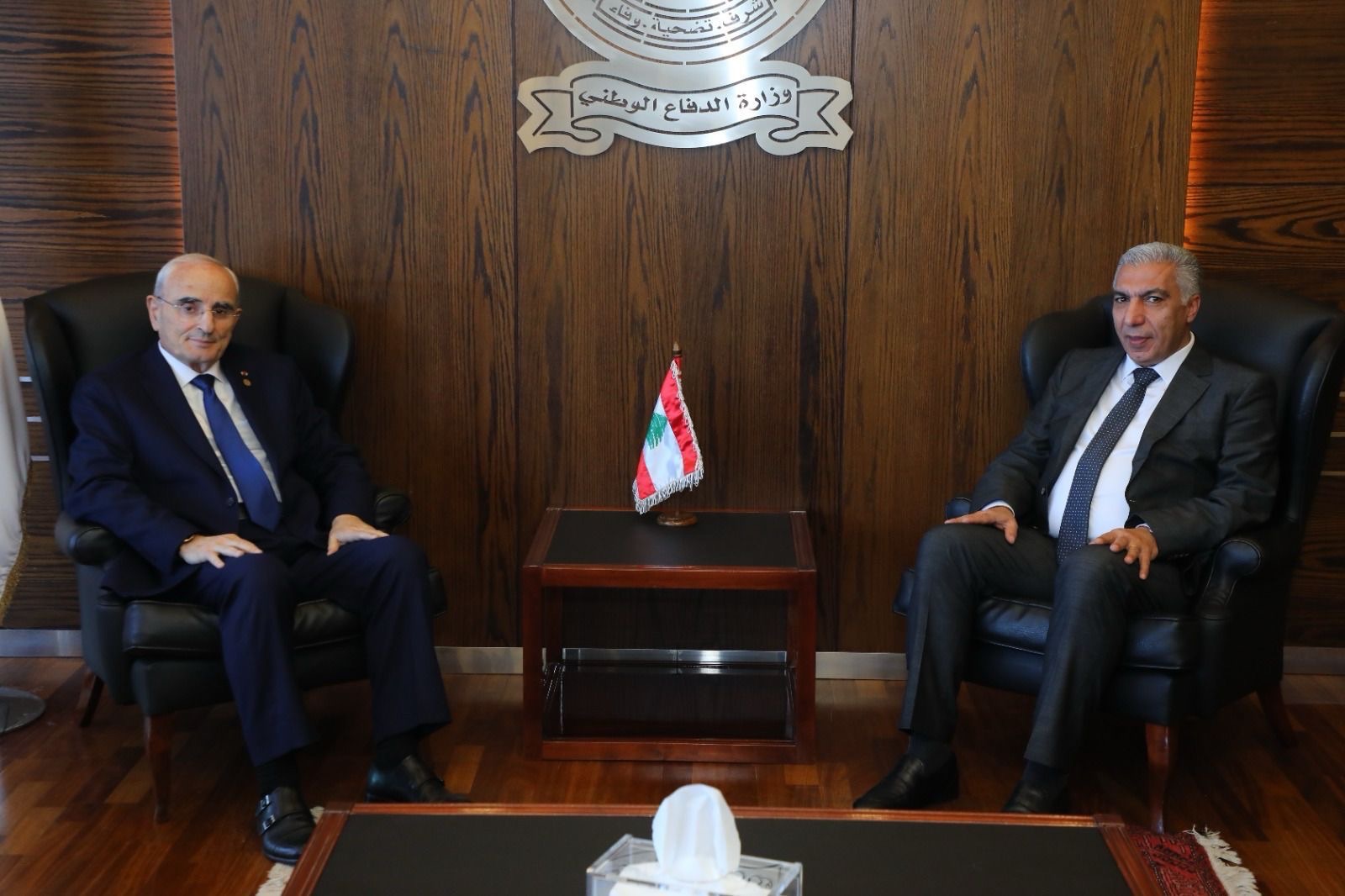 عبّود زار وزير الدفاع وتأكيد على أهمية دور الجيش بحفظ أمن لبنان