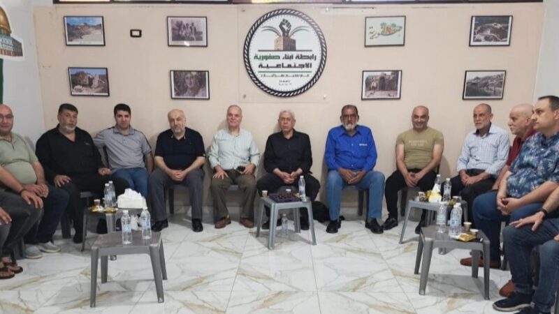 “جماهيري حماس” يلتقي روابط وحراكات: التوافق ضرورة لتحقيق المصالح الفلسطينية