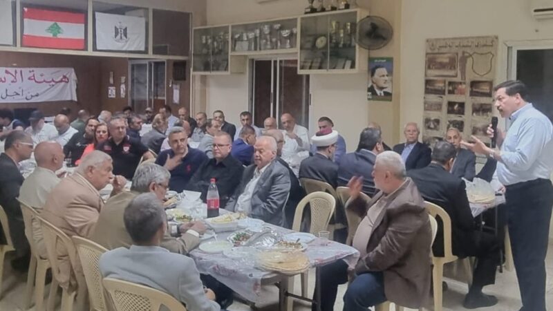عشاء للإسعاف الشعبي في طرابلس في ذكرى تأسيسها السابعة والأربعين