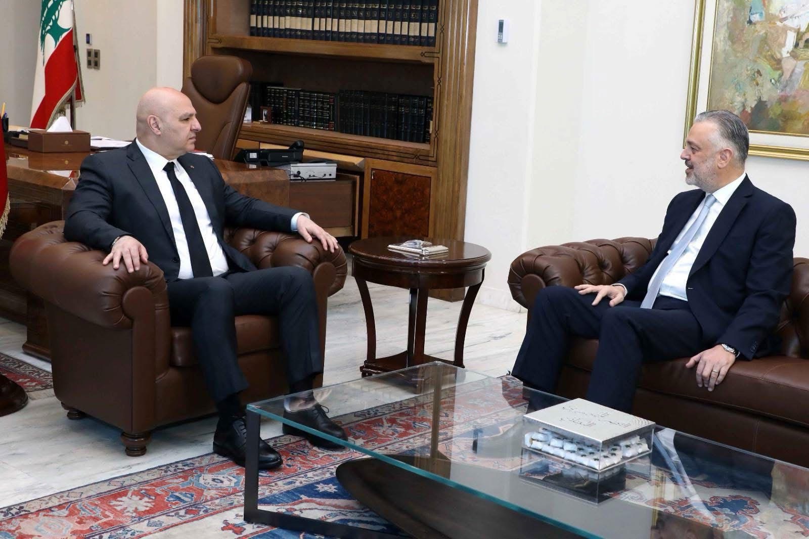 حبيش زار الرئيس عون : لضرورة الالتزام بمواعيد سائر الاستحقاقات الدستورية
