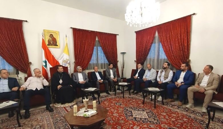 “رؤية طرابلس” تواصل جولاتها… الدكتور كريمة وأعضاء اللائحة في ضيافة المطران ضاهر: من أجل مدينة منفتحة تنبض بالحياة