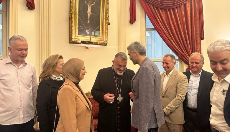 “رؤية طرابلس” تواصل جولاتها الانتخابية وتزور المطران سويف: لإعادة بناء المدينة على أسس متينة