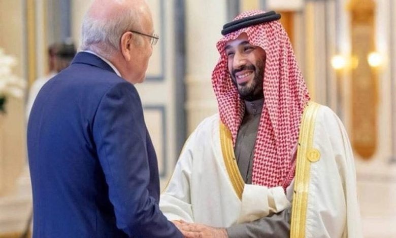 حيّا الرئيس نجيب ميقاتي ولي العهد في المملكة العربية السعودية الأمير محمد بن سلمان على الجهود التي يبذلها من أجل حماية المنطقة ومنع المخططات الرامية الى تقسيم دولها وشرذمتها.