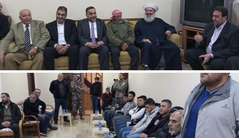 البعريني: “نتمنى أن تبقى رايتنا في فنيدق بيضاء ومرفوعة حيث المحبّة والخير والسّلام”