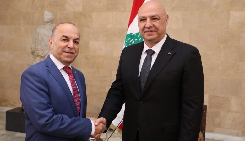 المهندس محمد بشار العبدالله: اللقاء مع فخامة رئيس الجمهورية اللبنانية، العماد جوزاف عون، مصدر إلهام ودافع لتعزيز المسيرة الاقتصادية من لبنان إلى جميع أنحاء الوطن العربي
