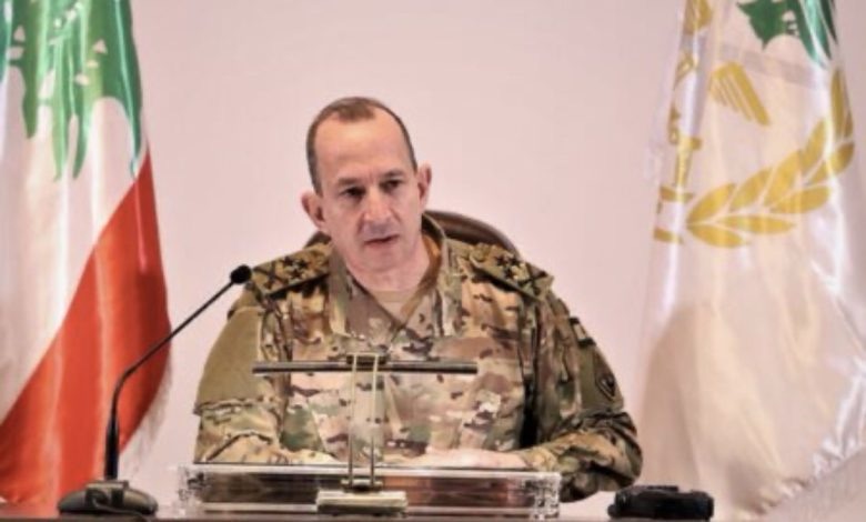 قائد الجيش: المسّ بالأمن ممنوع