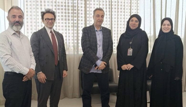 وفد من جمعية جاد في مؤسسة قطر للتربية والعلوم وتنمية المجتمع