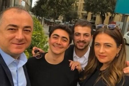 خطوبة نجل جوليا بطرس ونائب رئيس مجلس النواب إلياس أبو صعب