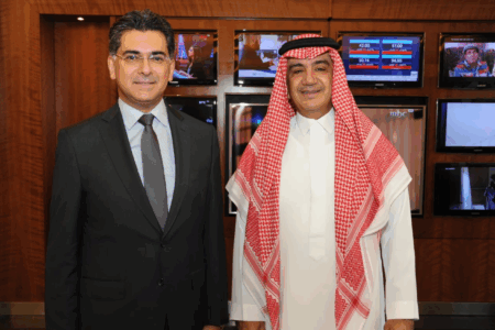 مرقص عرض التعاون الإعلامي مع رئيس مجموعة MBC