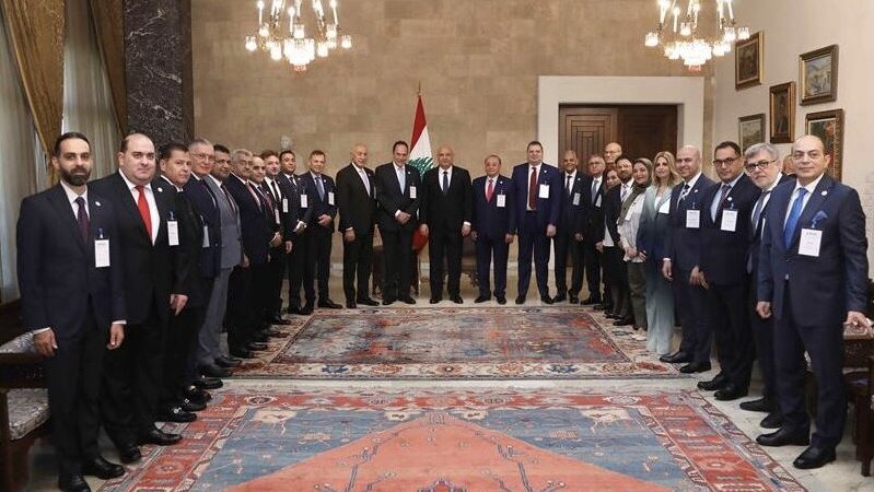 الرئيس عون اطلع من وزير الاتصالات على خطة عمله والتقى وفد جمعية الصداقة المصرية-اللبنانية لرجال الاعمال ومدير ستارلينك: هدفي استكمال الخطوات الاساسية لإعادة بناء الدولة