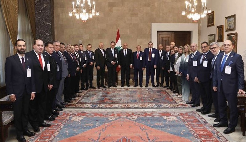 الرئيس عون اطلع من وزير الاتصالات على خطة عمله والتقى وفد جمعية الصداقة المصرية-اللبنانية لرجال الاعمال ومدير ستارلينك: هدفي استكمال الخطوات الاساسية لإعادة بناء الدولة