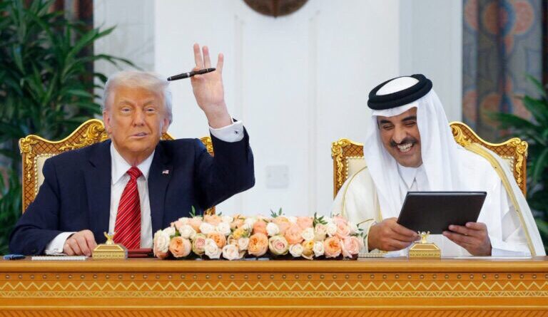 ترامب يختتم زيارته للدوحة ويشيد بالشرع وبأمير قطر: سأكون فخوراً لو امتلكنا غزة وجعلناها منطقة حرية وقد وافقت على بنود اتفاق مع إيران