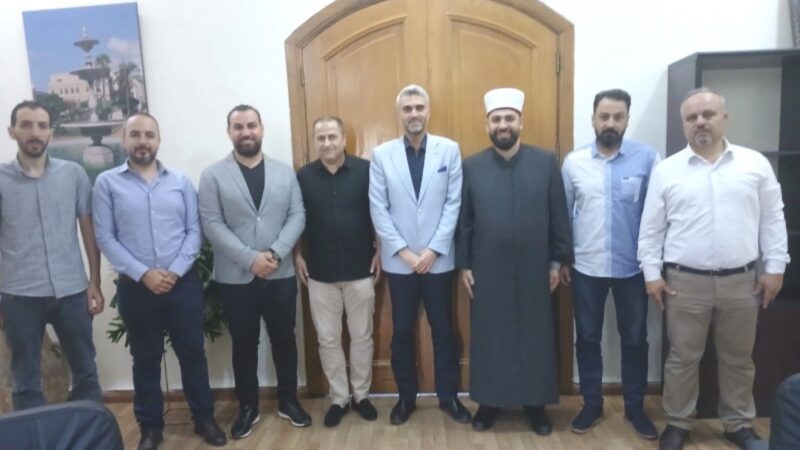 كريمة التقى وفدا من المجلس الاسلامي العلوي في طرابلس