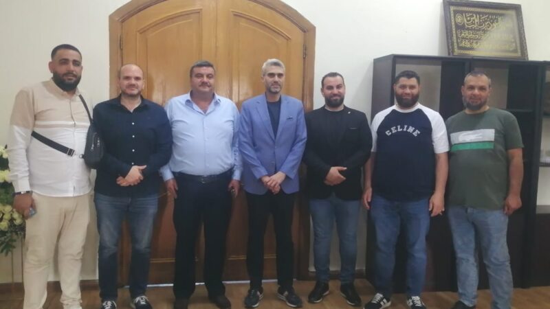 كريمة التقى رئيس إتحاد نقابات العمال والمستخدمين شمالا