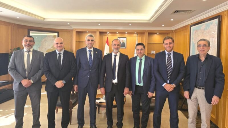 كريمة وأعضاء بلدية طرابلس يزورون وزير الأشغال لبحث أوضاع المدينة