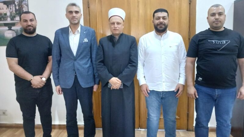 كريمة استقبل وفد المجلس الاسلامي العلوي في طرابلس