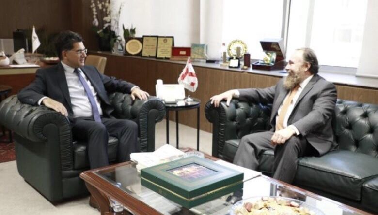 مرقص بحث وسفير المكسيك في سبل التعاون وتعزيز العلاقات الاعلامية