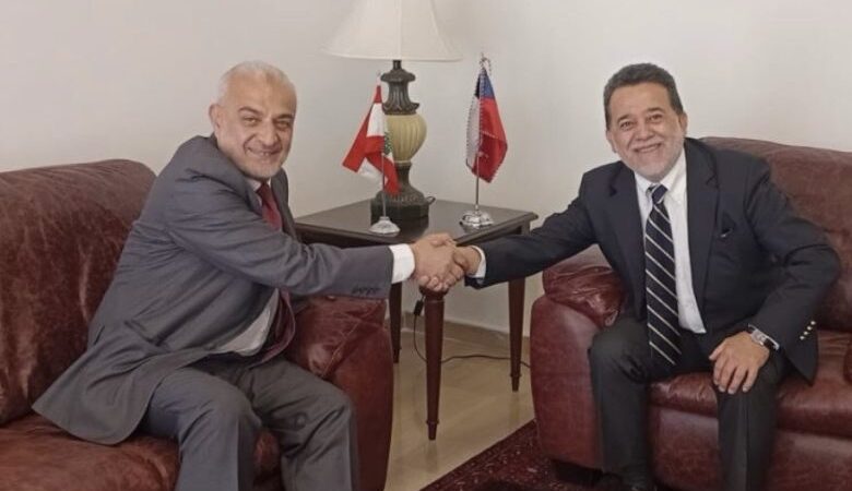 رئيس تجّار لبنان الشمالي زار سفير تشيلي وبحث معه في سبل تعزيز التعاون الثنائي