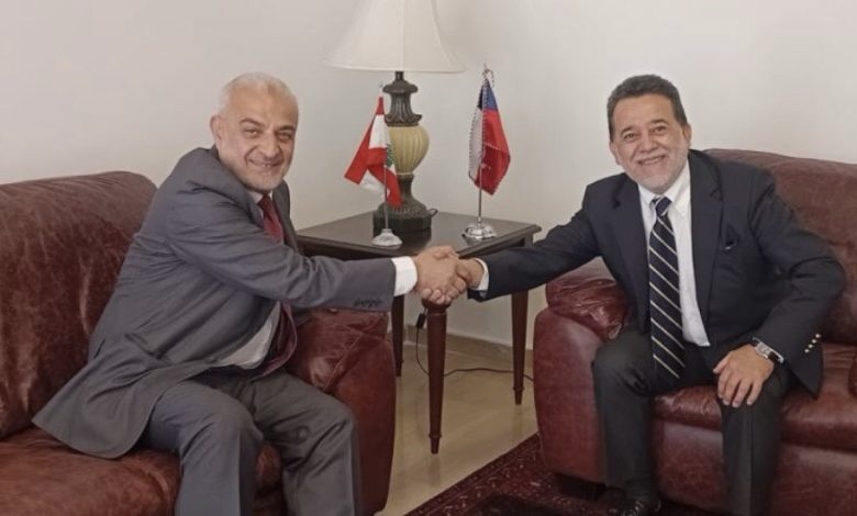 رئيس تجّار لبنان الشمالي زار سفير تشيلي وبحث معه في سبل تعزيز التعاون الثنائي