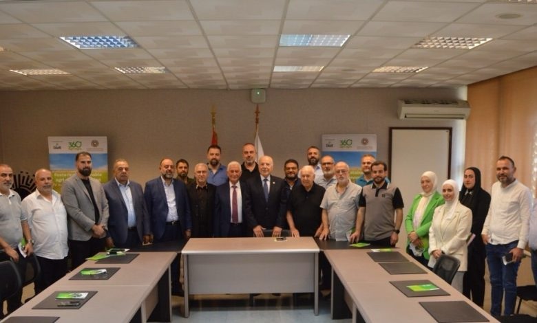 اجتماع في غرفة طرابلس الكبرى لبحث سبل التعاون البلدي ضمن مشروع Agri Agro 360