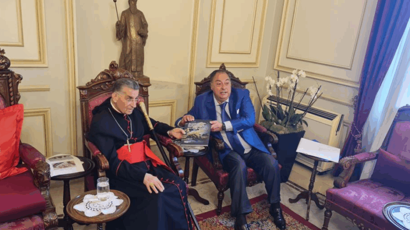 الراعي تابع مع سفير أوكرانيا اوضاع الجالية والتقى زوارا