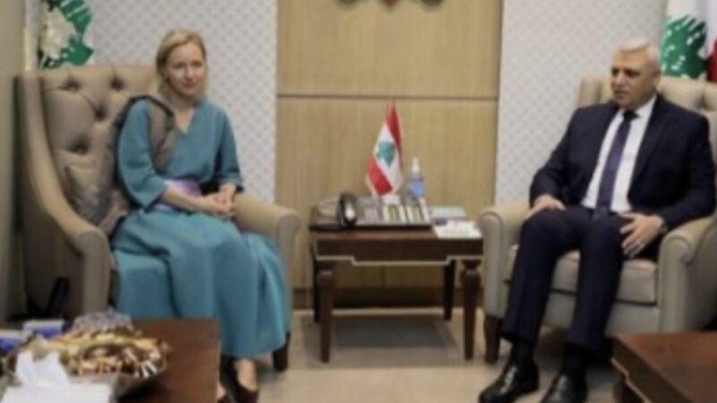 اللواء شقير عرض مع لاكروا ولاثارو تطورات الأوضاع ومع مديرة شؤون الأونروا أوضاع اللاجئين الفلسطينيين