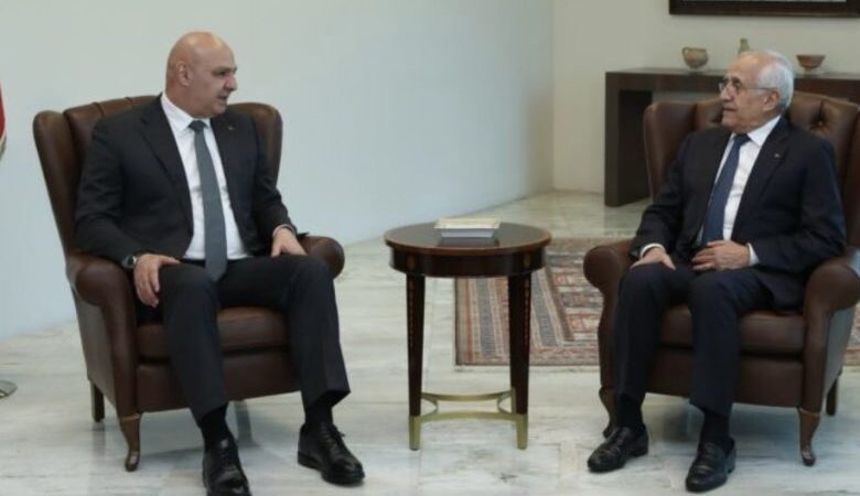 الرئيس عون تناول مع الرئيس سليمان زيارة الموفد الأميركي والتطورات وعرض مع دبور للأوضاع الفلسطينية واستقبل ملكة جمال لبنان