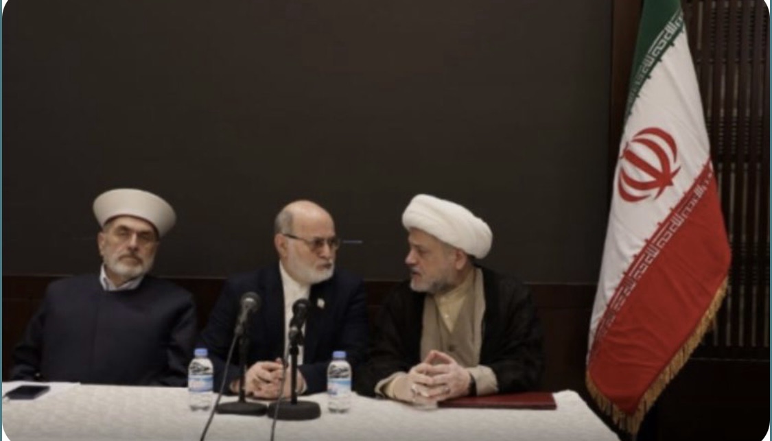 تجمع “العلماء المسلمين” زار السفارة الايرانية مستنكرا ومتضامنا : المعركة ستكون بداية لزوال الكيان الصهيوني