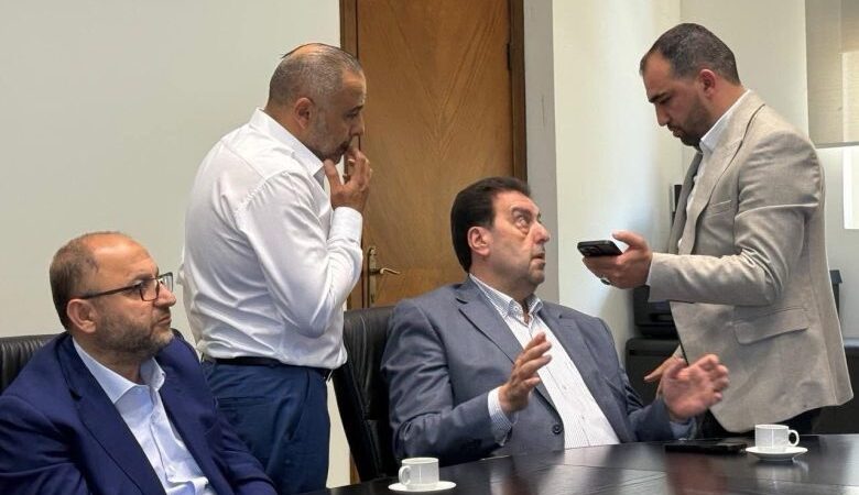 البعريني يزور “الإنماء والإعمار” على رأس وفد