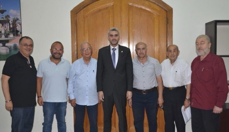 وفد جمعية اللجان الأهلية هنأ رئيس بلدية طرابلس الدكتور عبد الحميد كريمة