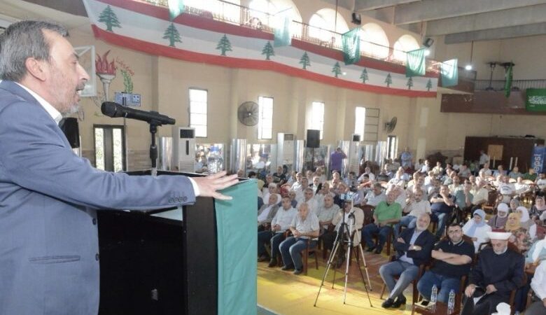 الحوت في احتفال “الجماعة الإسلامية” – شحيم بالسنة الهجرية: نحن شركاء ملتزمون بناء دولة على غرار التي اقامها النبي على القيم والعدالة والمساواة