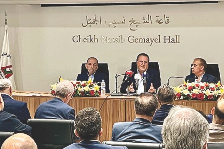 شقير يدعو القطاع الخاص اللبناني خلال لقاء حواريإلى تشغيل محركاته بالسرعة القصوى